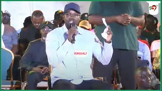 Lintégralité du discours dOusmane SONKO au meeting de Guédiawaye [upl. by Annayat]