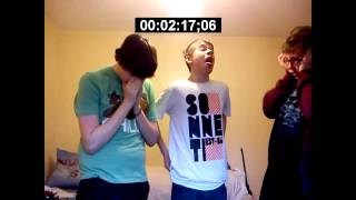 Ghost Pepper Challenge friend nearly has PANIC ATTACK [upl. by Tannenwald]