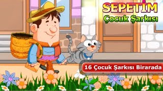 Sepetim Çocuk Şarkısı  Çocuk Şarkıları  Alpi Okul Öncesi Çizgi Film ve Animasyon [upl. by Nosneh]