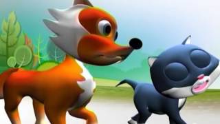 Manchadi manjadi Malayalam Cartoon Song The cute Jackal animation song [upl. by Philcox]