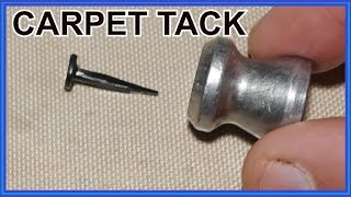 Can a CARPET TACK Go Thru ARMOR Urban Myth [upl. by Naraj147]