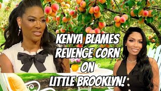 Front Porch Kenya Moore Blames Her Kid For The Revenge P [upl. by Lebasi270]