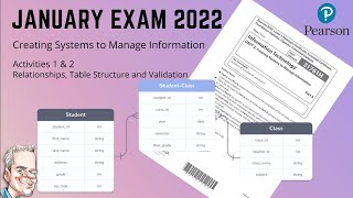 NEW  BTEC Level 3 Database 2022 Exam  Part A  Walk through [upl. by Divd139]