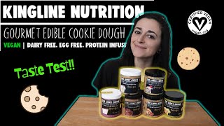 Vegan Cookie Dough Taste Test  Part 18 Kingline Nutrition [upl. by Donnie]