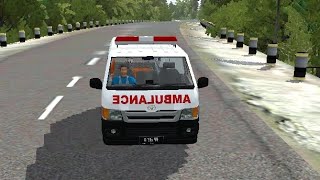 Toyota HiAce Ambulance  Bus Simulator Indonesia  Speed Driving  Maleo Speed Driving 🌍 [upl. by Costello]