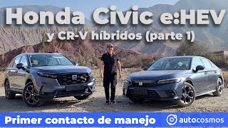 Honda Civic eHEV híbrido  Primer contacto [upl. by Adnirb]