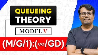 Queueing Theory  Model  V  Length of Queue amp System Waiting Time of Queue amp System by GP Sir [upl. by Skutchan644]