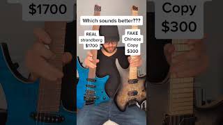 REAL Strandberg Vs FAKE Strandberg [upl. by Kwasi395]