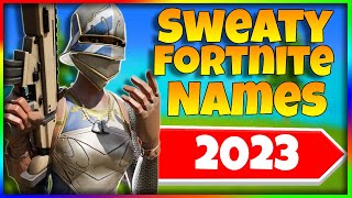 100 SweatyTryhard Fortnite NamesClan Names 2023 Not Taken [upl. by Tonina83]