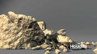 Houdini Voronoi Fracture Explosion [upl. by Animas317]