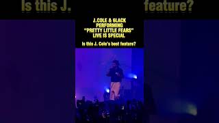 J Cole amp 6lack Had The Crowd Going Crazy 🥲 Pretty Little Fears [upl. by Gitlow]