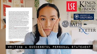 how to write the best personal statement  uk ucas university [upl. by Raddatz]