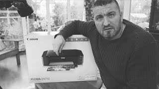 Printing Your Work  Canon Pixma ip8750 Unboxing and First Impressions [upl. by Hyde]