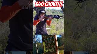 Zeus PCP Shotgun Tests 640 12 GA Turkey Choke shorts [upl. by Noid]