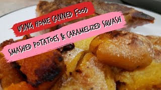 Using Our Home Canned Foods Butternut Squash and Potatoes [upl. by Edlitam]