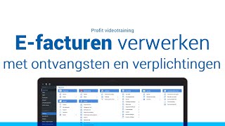 Efacturen verwerken ontvangsten en verplichtingen [upl. by Betti]