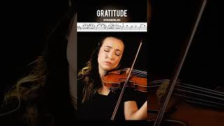 Gratitude by Brandon Lake Violin Cover with Sheet Music music violin gratitude [upl. by Ahseined932]