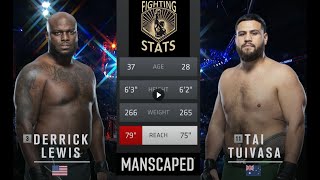 UFC 271 Derrick Lewis vs Tai Tuivasa Full Fight Analysis [upl. by Vernier222]