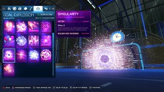 Singularity l Rocket League Goal Explosion 2020 SHOWCASE [upl. by Dixil487]