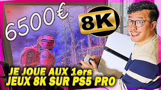 J’installe la PS5 Pro sur une télé 8K et je teste les 1ers jeux 8K aussi  7 300€ de matos [upl. by Raddie]