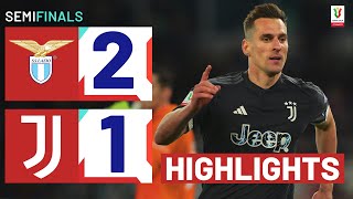 LAZIOJUVENTUS 21  HIGHLIGHTS  Juve go through at the death  Coppa Italia Frecciarossa 202324 [upl. by Bevan]