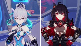 Bronya and Tsundere Seele JP Dub  Honkai Impact 3rd Chapter 34 [upl. by Leur410]