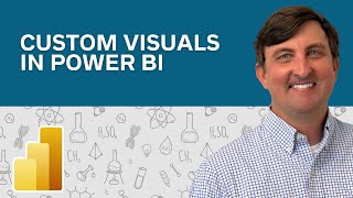 Using Custom Visuals In Power BI  Power Platform for Educators [upl. by Anahsat]