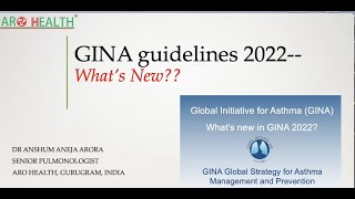 What is new in Asthma management  GINA guideline 2022 [upl. by Polash]