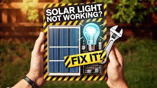 How to Troubleshoot Common Solar Light Issues  StepbyStep Guide [upl. by Emalee605]