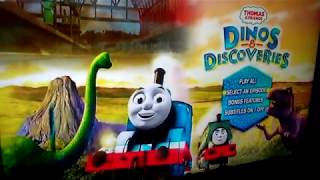 Thomas and friends Dino and Discoveries DVD menu walkthrough [upl. by Haibot]