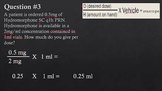 Medication Dosage Calculation Practice Questions [upl. by Areik466]