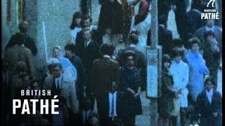 Oxford St Crowds 1970 [upl. by Seaden39]