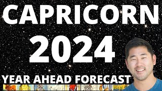 CAPRICORN  Your 2024 Year Ahead Forecast ♑️ 🔥 Love Money Career Spirituality Tarot Horoscope [upl. by Crary]