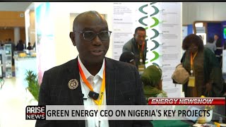 ENERGY NEWSNOW GREEN ENERGY CEO ON NIGERIA’S KEY PROJECTS [upl. by Dnomal]