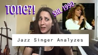 Mariah Careys quotVanishingquot LIVE SNL 1990 Rehearsal  SINGER REACTS [upl. by Htaeh718]