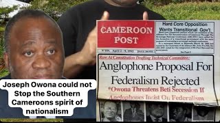 breakingnews Joseph Owona couldn’t succeed Viva Ambazonia [upl. by Rani]