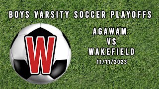 Agawam vs Wakefield 2023 PLAYOFFS  November 11th 2023 [upl. by Roane483]