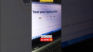 Free Typing Practice  Speed 45 WPM 😰 English Typing Test typing typingtest ARP0101 [upl. by Ekalb]