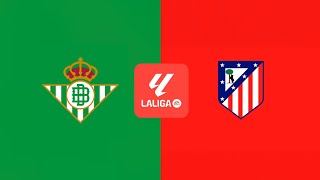 R BETIS vs ATLÉTICO  LALIGA 20242025 Journée 11  Full Match  Efootball Prediction [upl. by Aicinoid]