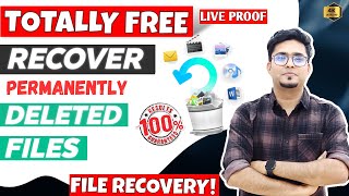 TOTALLY FREE  DATA Recovery Software 2023  Recover Permanently Deleted Files 100 FREE ✅ PART2 [upl. by Idoc]