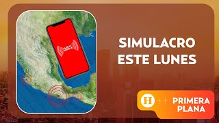 ¡No te espantes Celulares recibirán alerta sísmica este lunes 19 de agosto  Primera Plana [upl. by Idnyl]