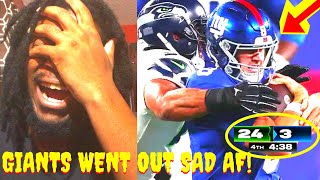 GIANTS VS SEAHAWKS REACTION 2023 NEW YORK GIANTS VS SEATTLE SEAHAWKS HIGHLIGHTS REACTION 2023 [upl. by Mychael209]