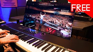 Jacob Collier Audience Choir  FREE Kontakt Library Native Instruments [upl. by Eirrotal]