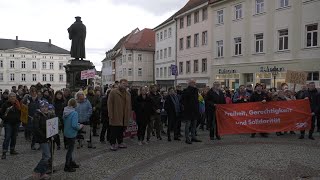 PUNKTum Demo für Demokratie in Eisleben [upl. by Ozan864]