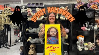 Spirit Halloween 2024  Come see what’s new this year vlog Halloween shop with me [upl. by Eanert]