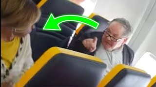 Full Part Man Rudely Insulted A Black Woman On A Plane [upl. by Nylidam]