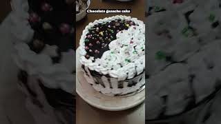 Chocolate cake ganache icing shortsshortsviral [upl. by Newo]