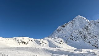 Skitour Surettahorn 3027m  Januar 2024 [upl. by Enyrhtak]