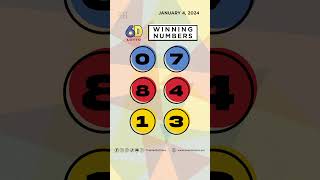 PCSO Lotto Results P525M Super Lotto 649 Lotto 642 6D 3D 2D  Jan 4 2024 [upl. by Hamforrd]