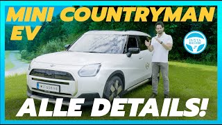 MINI Countryman Elektro im Test Reichweite Laden Cockpit Fahrtest Preis etc [upl. by Merrell]